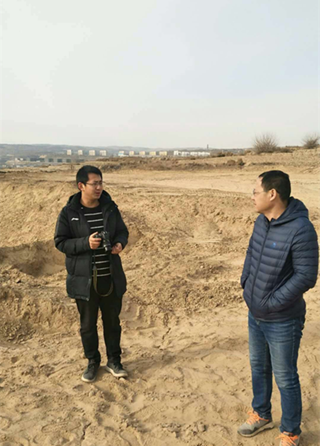 新建靖边至神木集运铁路工程进行现场检查(图3)