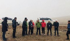 达玉公路改建工程达日段环境监理监测项目进行环保工作检查