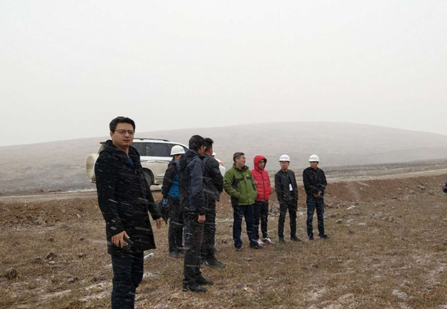 达玉公路改建工程达日段环境监理监测项目进行环保工作检查(图2)