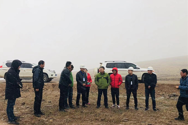 达玉公路改建工程达日段环境监理监测项目进行环保工作检查(图1)