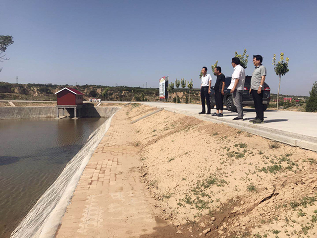 澄城县2018年水土保持建设项目进行现场查勘(图1)