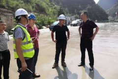 省级高速公路古镇线西乡至镇巴公路工程进行全线水保工作全面检查