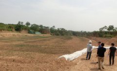 新建银川至西安铁路(陕西段)工程进行环水保现场检查