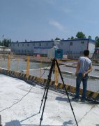 新建郑万铁路湖北段施工期环境监测与环保竣工验收项目开展环境监测工作