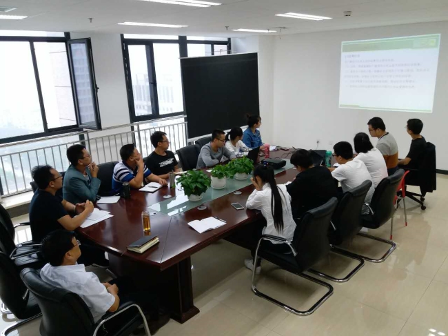 绿馨水保举行9月技术交流培训会(图1)