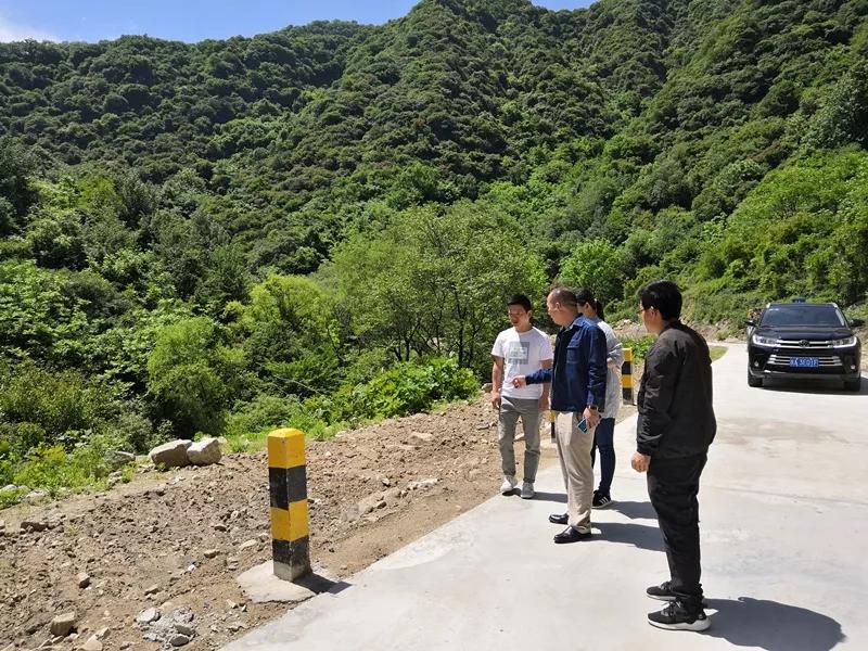 秦岭无人区(箭峪水库)施工道路建设项目 开展水保工作现场检查(图2)